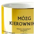 kubek ceramik zloty metalik nadruk czarny mozg kierownika prezent upominek