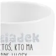 kubek z nadrukiem barylka dziadek to ktos kto ma zlote serce bgtech 300 ml