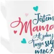 kubek z nadrukiem jestem mama bgtech 300 ml