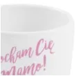 kubek z nadrukiem kocham cie mamo roza bialy bgtech 300 ml