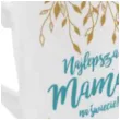 kubek z nadrukiem najlepsza mama na swiecie bialy bgtech 300 ml