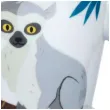 kubek z ogonkiem lemur porcelanowy puckator 340 ml