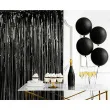kurtyna na drzwi classic czarna partypal 250 x 100 cm