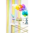 kurtyna na drzwi classic pastel teczowa partydeco 100 x 195 cm