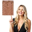 kurtyna na drzwi classic rozowe zloto partypal 200 x 100 cm