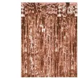 kurtyna na drzwi classic rozowe zloto partypal 200 x 100 cm