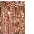 kurtyna na drzwi classic rozowe zloto partypal 200 x 100 cm