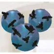 lampion czarne kruki niebieski amscan 5 szt