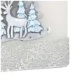 lampion kostka renifer bialo szary adpal 115 100 mm