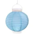 lampion papierowy chinski blekitny santex 20 cm