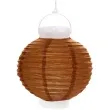lampion papierowy chinski czekoladowy santex 20 cm