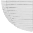 lampion papierowy classic bialy partydeco 25 cm