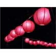 lampion papierowy classic rozowy partydeco 45 cm