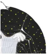 lampion papierowy duch folat 22 cm