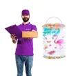 lampion papierowy flaming hawajski partypal 25 cm
