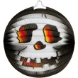 lampion papierowy plonaca czaszka guirca 26 cm