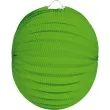 lampion papierowy round zielony folat 22 cm