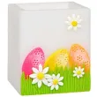 lampion wielkanocna kostka pisanki bialy adpal 115 100 mm