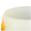 lampion wielkanocna kula z zonkilem bialy adpal 120 mm
