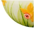 lampion wielkanocna kula z zonkilem bialy adpal 120 mm