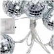 lampki dekoracyjne kule disco led srebrny boland 1 4 m
