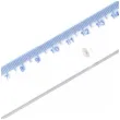 linijka plastikowa grales 20 cm transparent grales