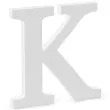 litera drewniana k biala partydeco