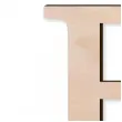 litera drewniana times e rozm m 88x130 mm