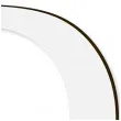 litera laminowana times d bialy rozm m 100x100 mm