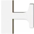litera laminowana times f bialy rozm m 76x100 mm