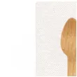 lyzeczka drewniana eko z serwetka godan