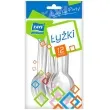 lyzki plastikowe classic biale ravi 12 szt