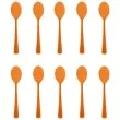 lyzki plastikowe classic pomaranczowe partypal 10 szt
