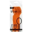 lyzki plastikowe classic pomaranczowe partypal 10 szt