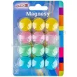 magnesy classic mix pastelowy aliga 20 mm 12 szt