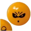 magnesy emoji usmiech pomaranczowe fun joy 29 mm 5 szt