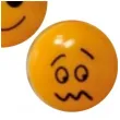 magnesy emoji usmiech pomaranczowe fun joy 29 mm 5 szt