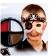 make up party farbki i maska pirata boland
