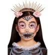 make up party halloween dia de muertos smiffys zestaw