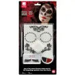make up party halloween meksykanska dama smierci smiffys zestaw