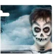 make up party halloween szkieletor smiffys zestaw