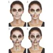 make up party halloween teczowa smierc smiffys zestaw
