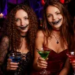 makijaz do stroju na halloween dia dde los muertos tatuaze zmywalne sztuczne zeby czaszka make up