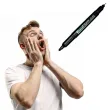 marker permanentny dwustronny czarny titanum 0 7 4 mm
