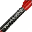 marker permanentny okragly cienki czerwony titanum 2 mm