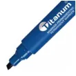 marker permanentny okragly niebieski titanum 2 mm