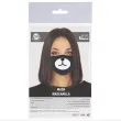 maseczka dla doroslych misiek czarna guirca