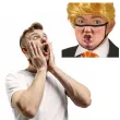 maseczka dla doroslych trump czarna guirca