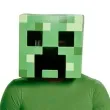 maska creeper minecraft zielony disguise