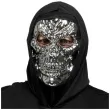 maska czaszka terminator srebrna partypal